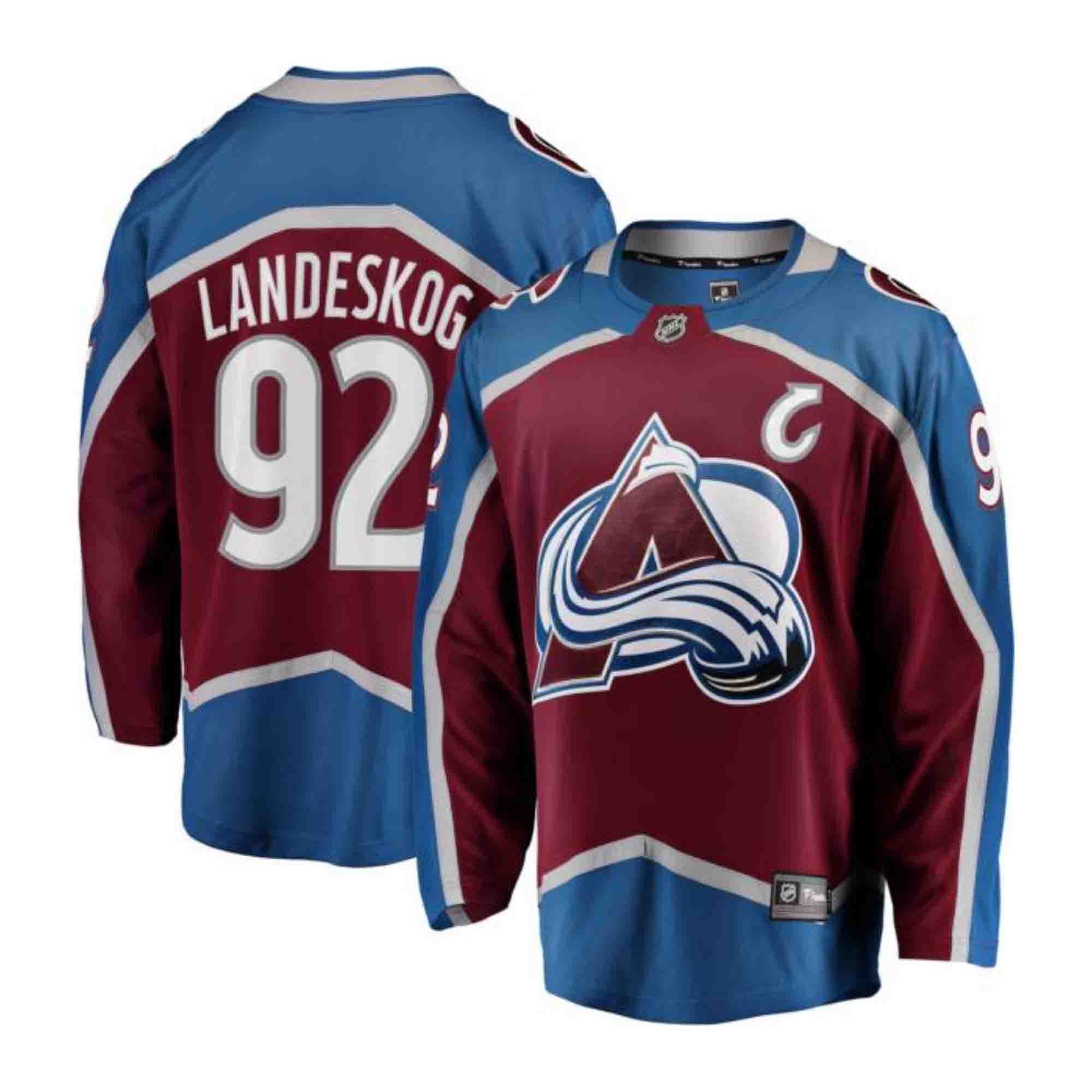 NHL Gabriel Landeskog Colorado Avalanche 92 Jersey – Ice Jerseys