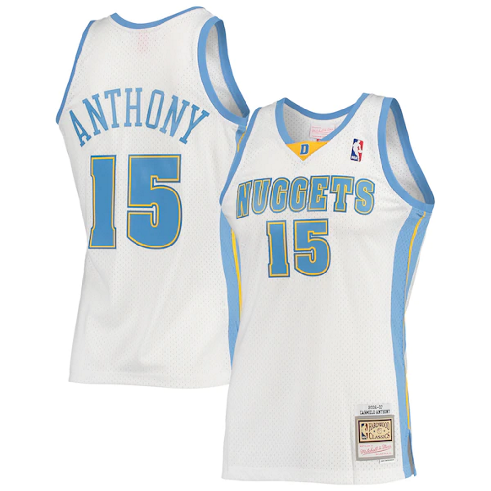 Retro Denver Nuggets Anthony Basketball Jersey Vest Blue Small – Clout  Closet