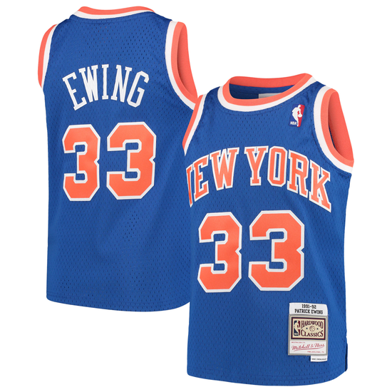 Throwback Patrick Ewing New York Knicks 33 Jersey
