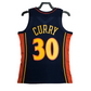Throwback Warriors Curry 30 Jersey