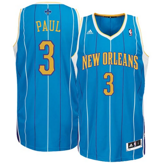 Throwback Chris Paul New Orleans Hornets 3 Jersey
