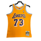 Throwback Lakers Dennis Rodman 73 Jersey