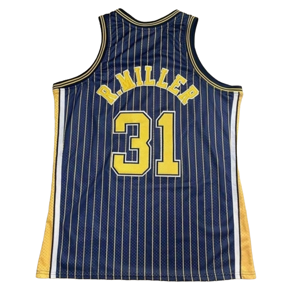 Customized Reggie Miller #31 Vintage Indiana Pacers Jersey – BuyMovieJerseys
