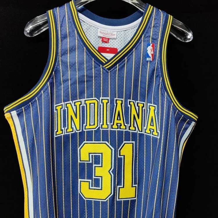 Retro Indiana Pacers Reggie Miller 31 Jersey – Ice Jerseys