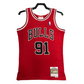 Throwback Chicago Bulls Dennis Rodman 91 Jersey