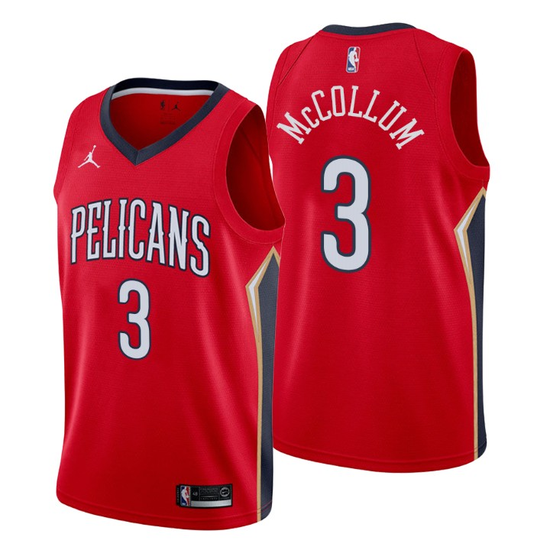 NBA CJ McCollum New Orleans Pelicans 3 Jersey