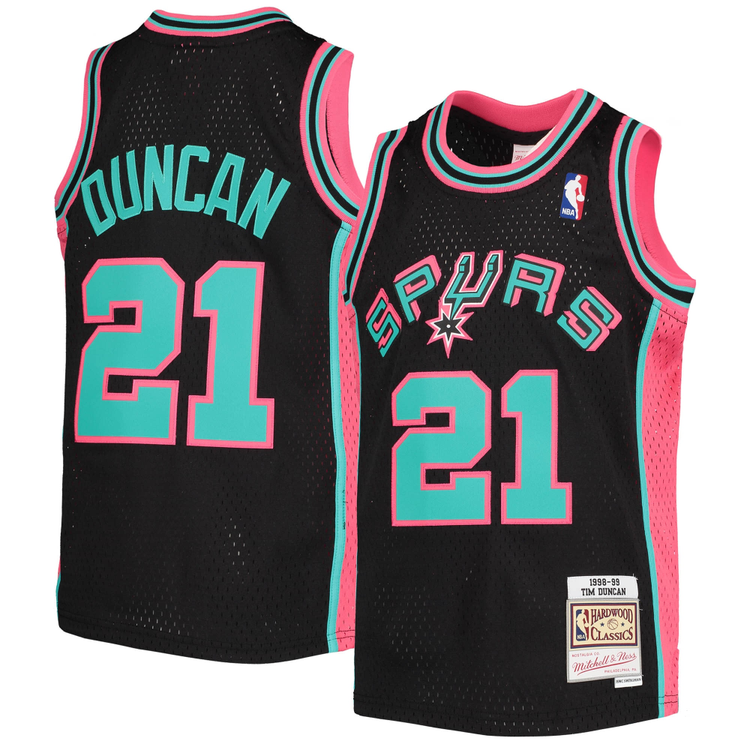 Duncan 20-21 Retro Spurs City Edition Jersey