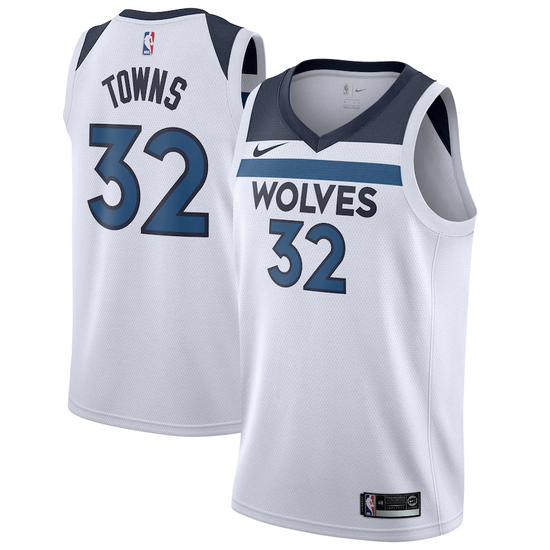 NBA Karl-Anthony Towns Timberwolves 32 Jersey