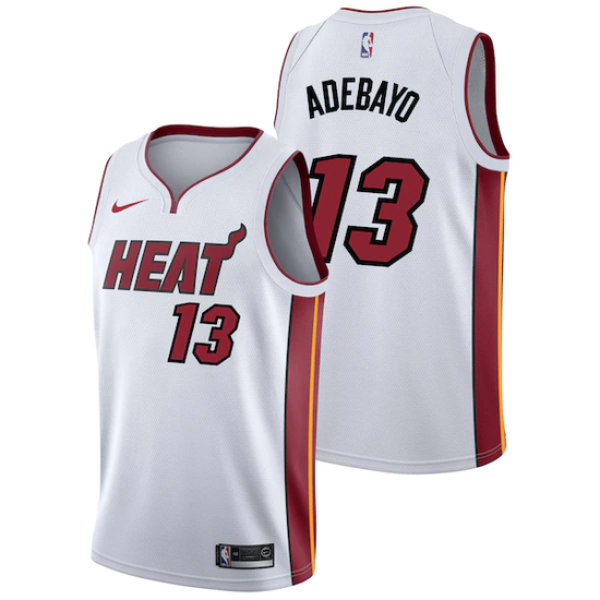 NBA Bam Adebayo Miami Heat 13 Jersey
