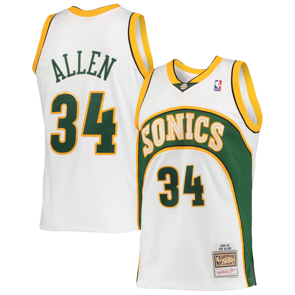 Seattle Sonics Ray Allen Jersey (Adult XL) - Excellent Condition — Mercer  Island Thrift Shop