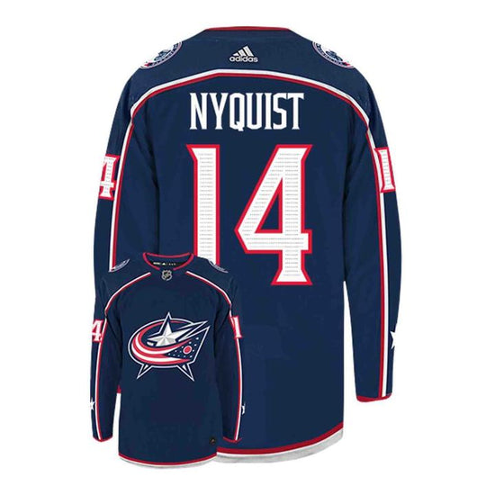 NHL Gustav Nyquist Columbus Blue Jackets 14 Jersey