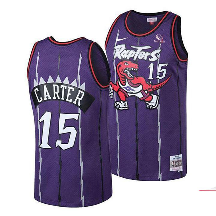 Vintage Nike NBA Toronto Raptors Vince Carter 15 Jersey Men's