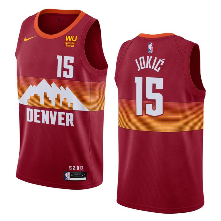 NBA Nikola Jokic Denver Nuggets 15 Jersey – Ice Jerseys