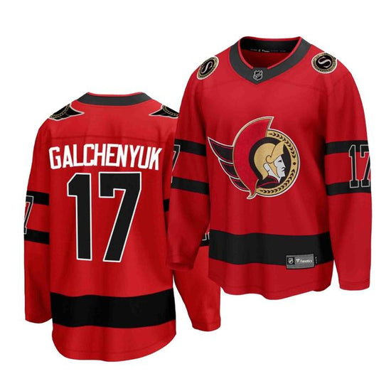 NHL Alex Galchenyuk Ottawa Senators 17 Jersey