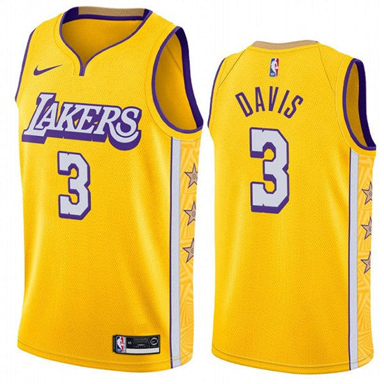 NBA Anthony Davis Los Angeles Lakers 3 Jersey