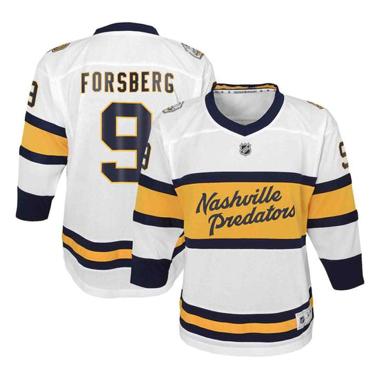 NHL Filip Forsberg Nashville Predators 9 Jersey