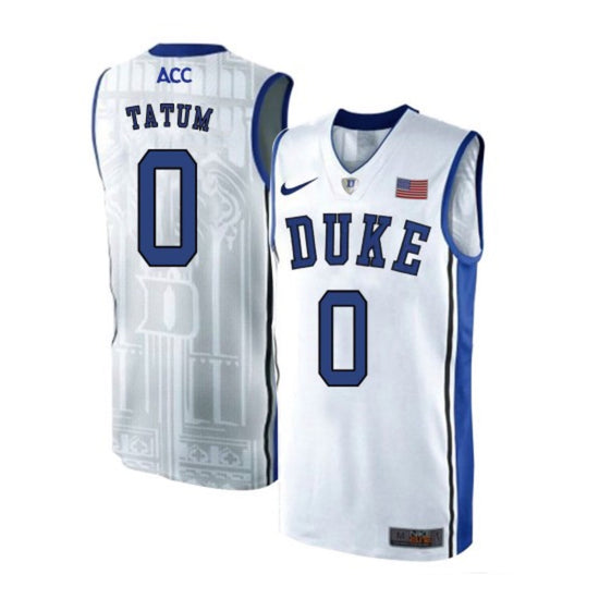 NCAAB Jayson Tatum Duke Blue Devils 0 Jersey