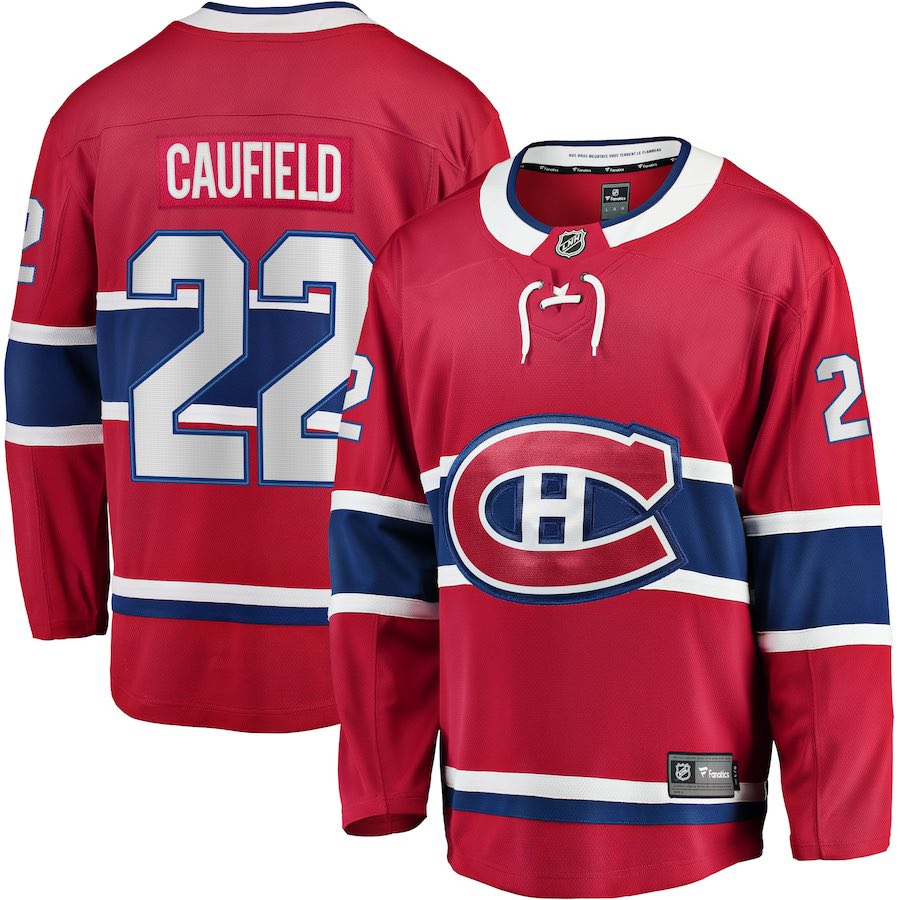NHL Cole Caufield Montreal Canadians 22 Jersey – Ice Jerseys