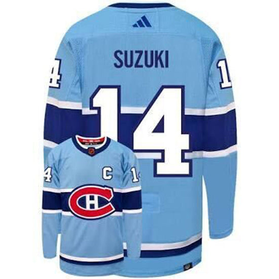 NHL Nick Suzuki Montreal Canadiens 14 Jersey