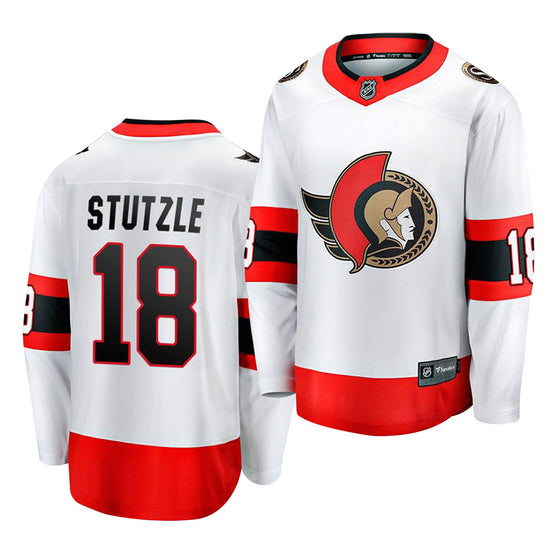 NHL Tim Stutzle Ottawa Senators 18 Jersey