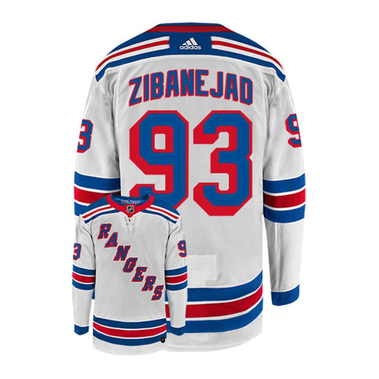 NHL Mika Zibanejad New York Rangers 93 Jersey