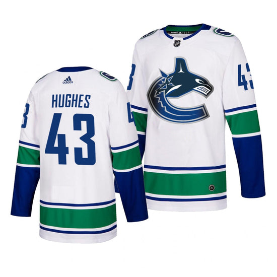 NHL Quinn Hughes Vancouver Canucks 43 Jersey