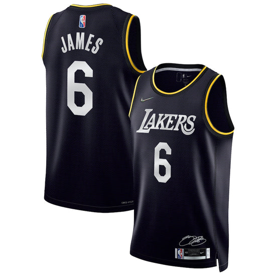 NBA LeBron James Lakers 6 Jersey
